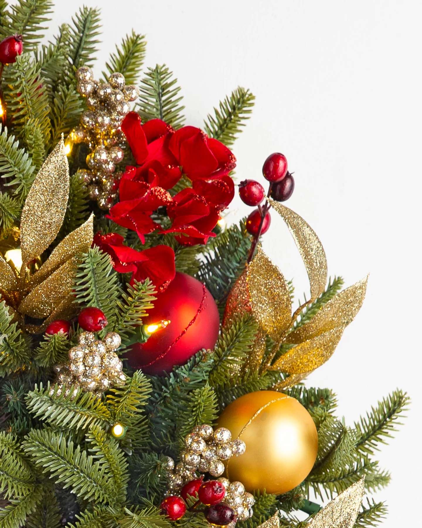 Balsam Hill Holy Angel Tree Topper Product Display