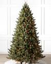 Vermont White Spruce Tree by Balsam Hill Color + Clear\u2122 LED Lights SSC