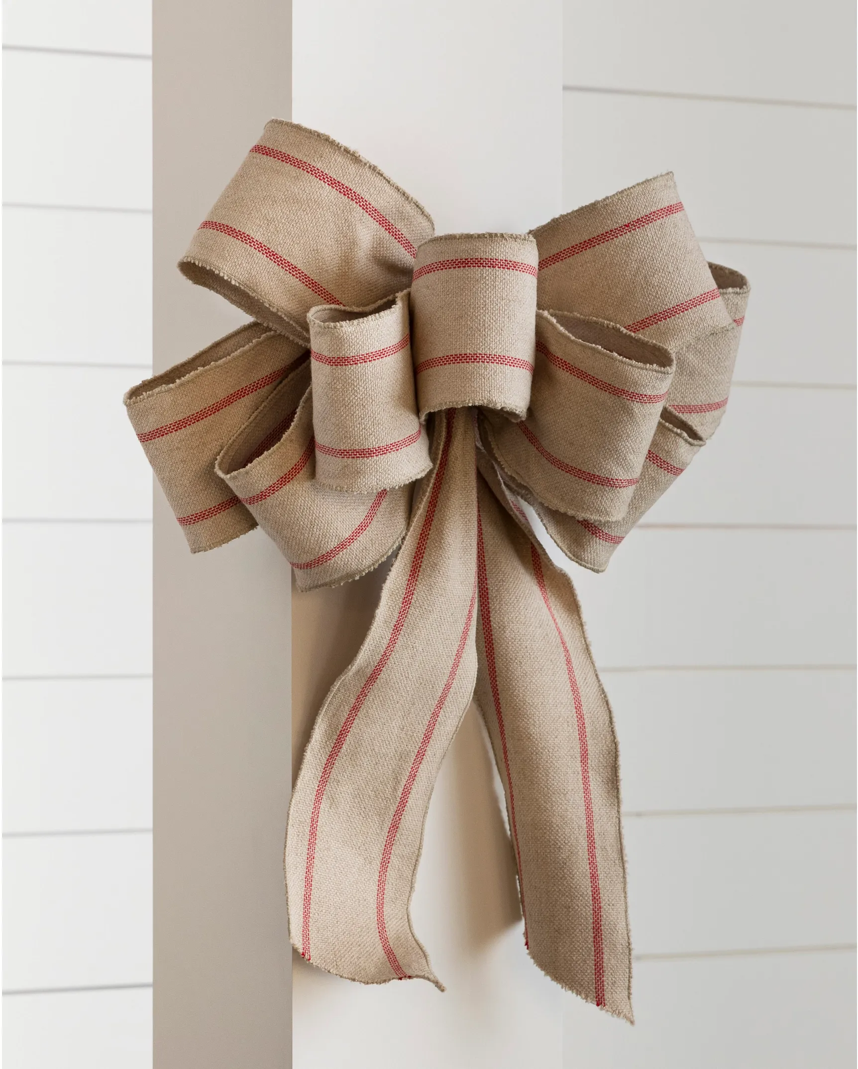 Pre Tied Christmas Ribbon Bow Balsam Hill