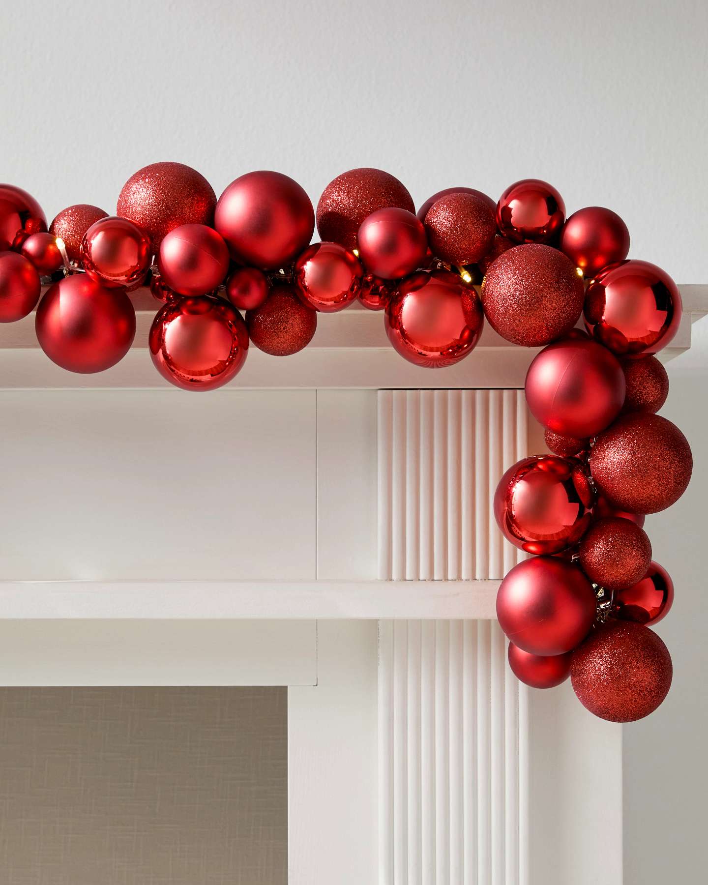 Red Shatter Resistant Tree Garland