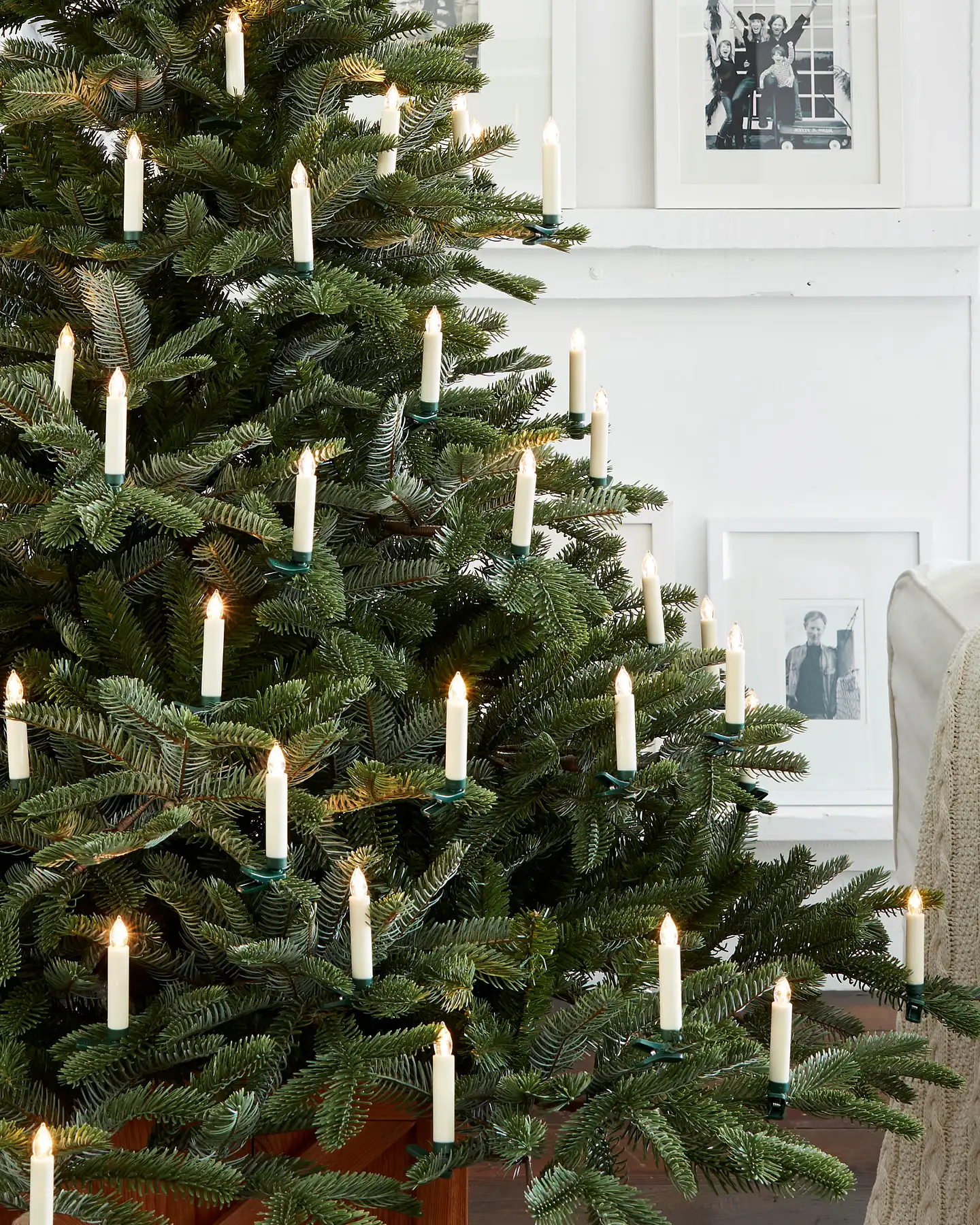 LED-Weihnachtsbaumkerzen mit Farbwechsel