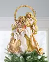Gold Holy Family Tree Topper by Balsam Hill