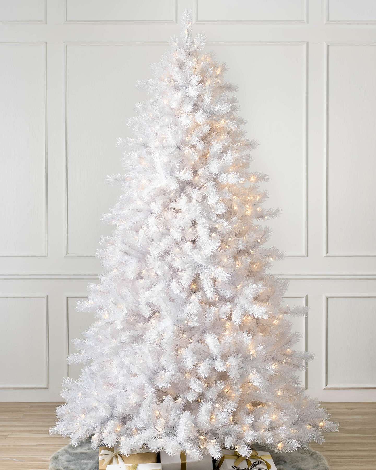 Balsam Hill Sapin de Noël blanc classique