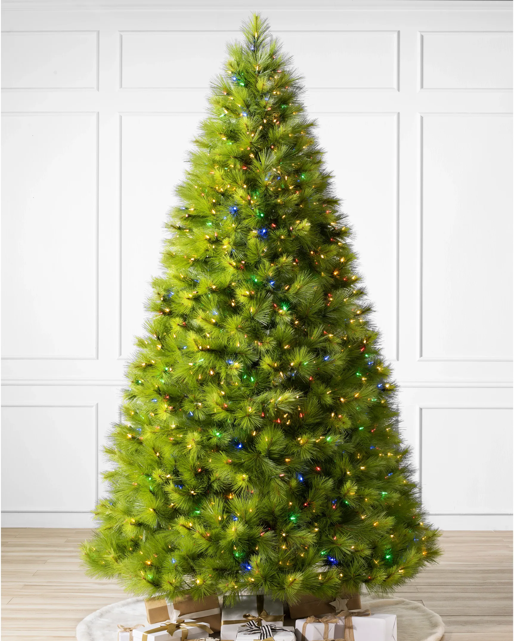 Clear led christmas outlet tree lights