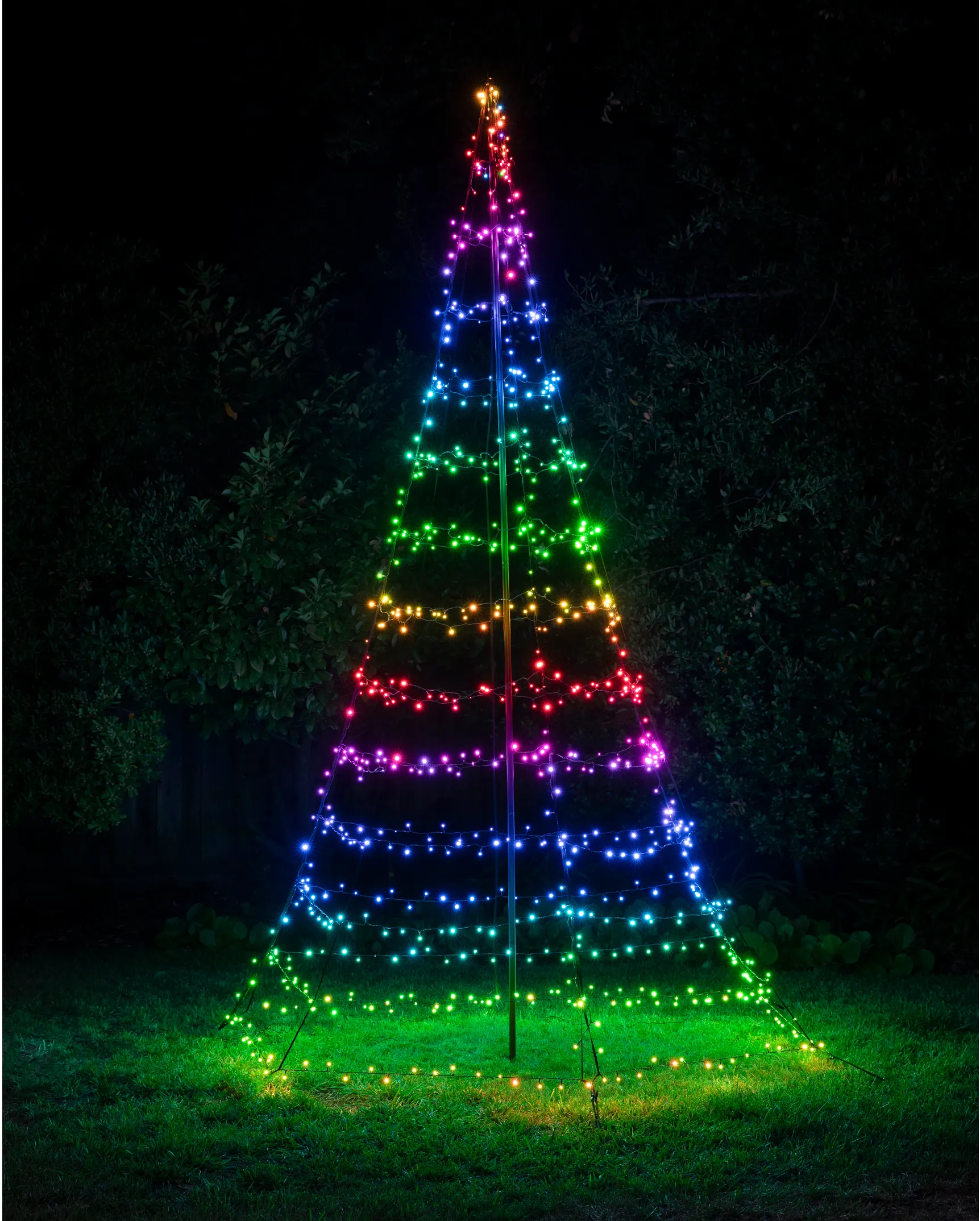 Premium Multi-Color LED Solar Christmas lights with Remote