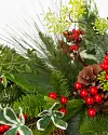 Hollybrook Lane Wreath by Balsam Hill Closeup 20