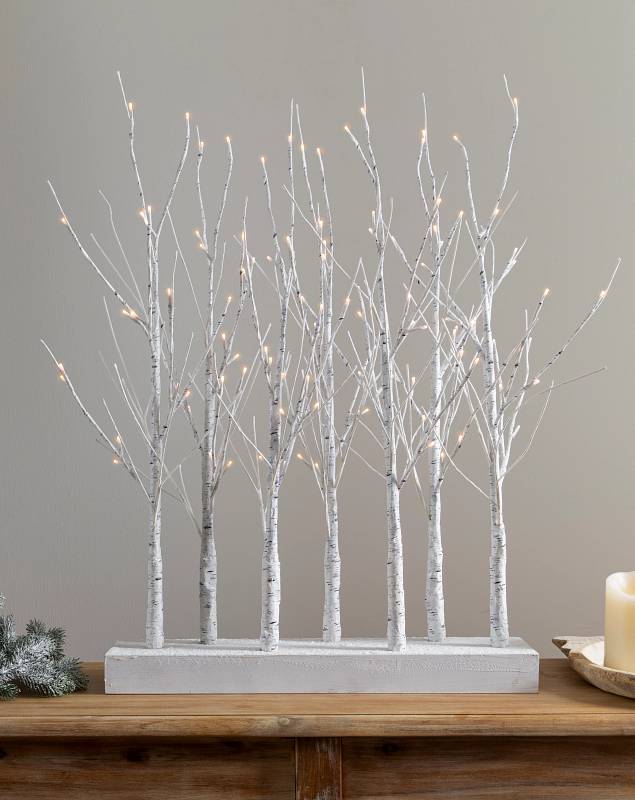 Winter Birch LED Tree Grove by Balsam Hill SSC