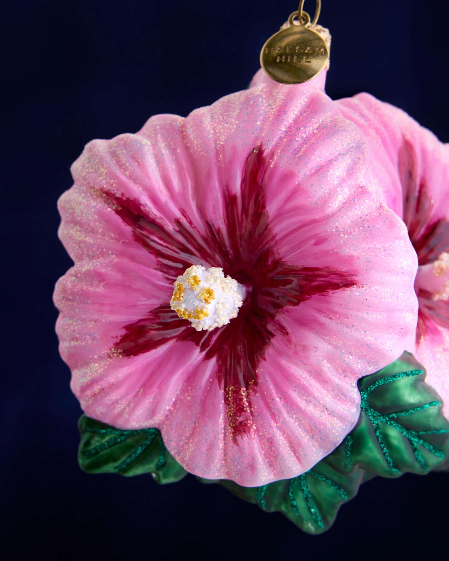 Balsam Hill Studio Pink Hibiscus Ornament