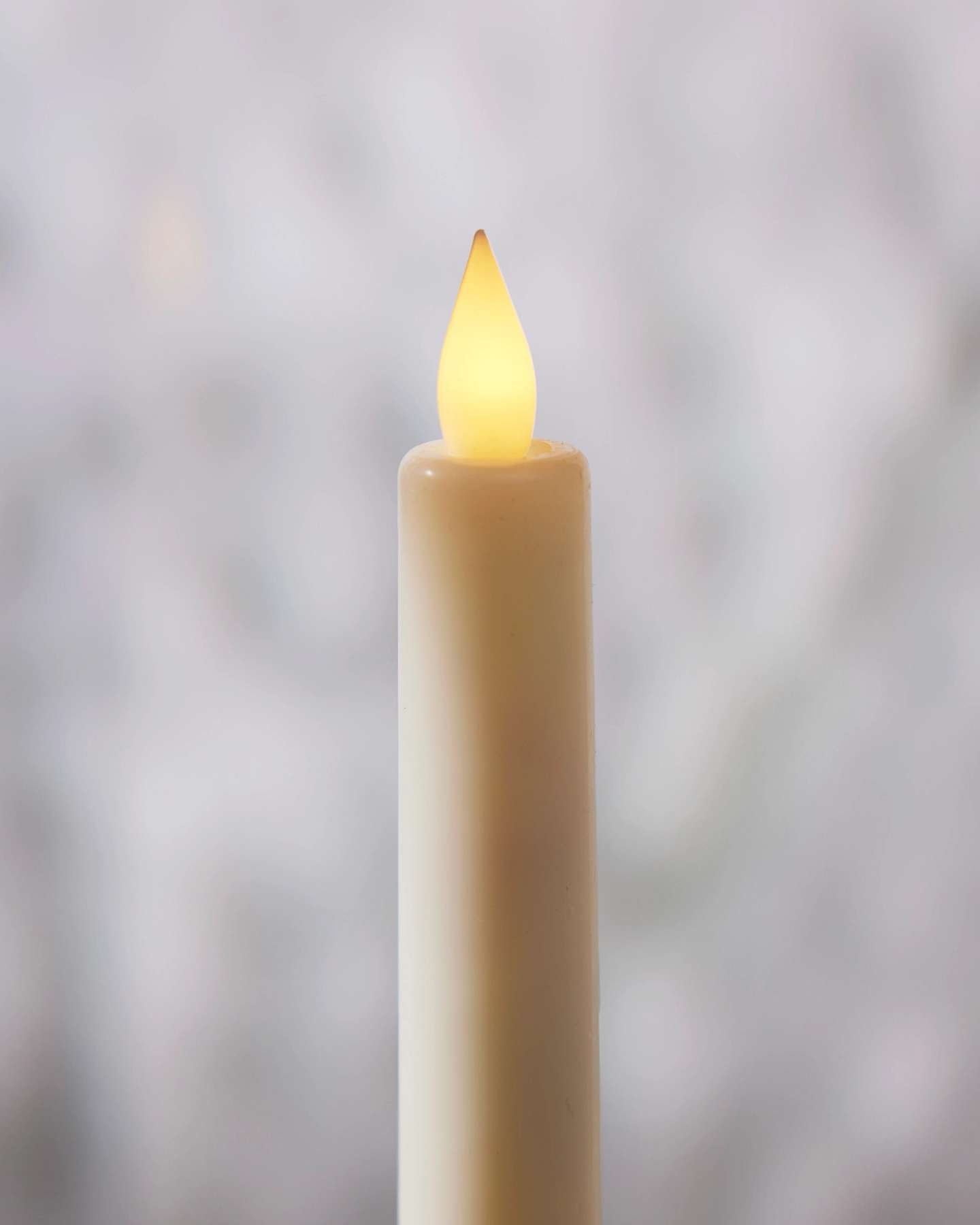 Gold Antiqued Miracle Flame Premium 3D LED Window Candles, Set of 2
