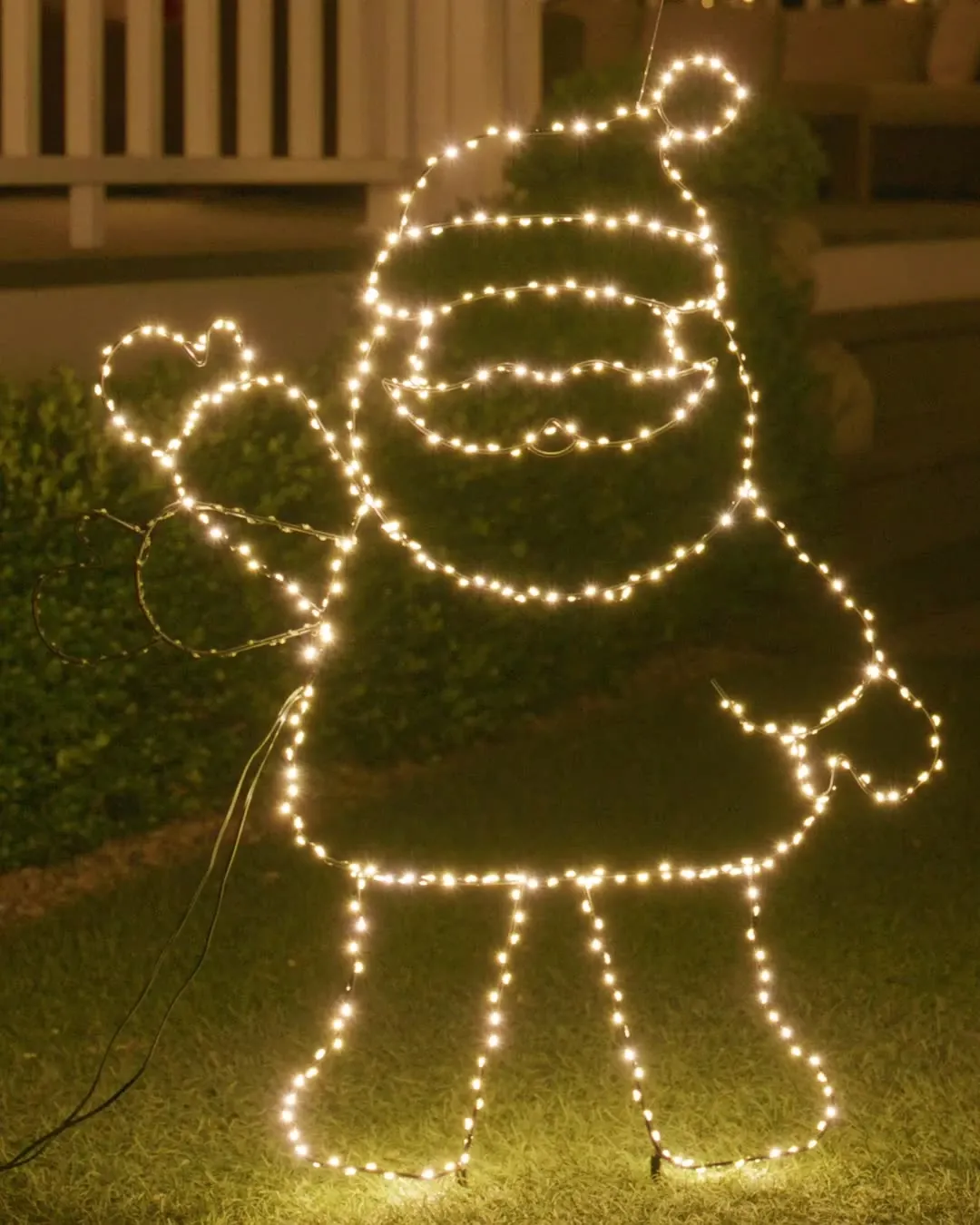 Outdoor Lit Waving Festive Figures | Balsam Hill