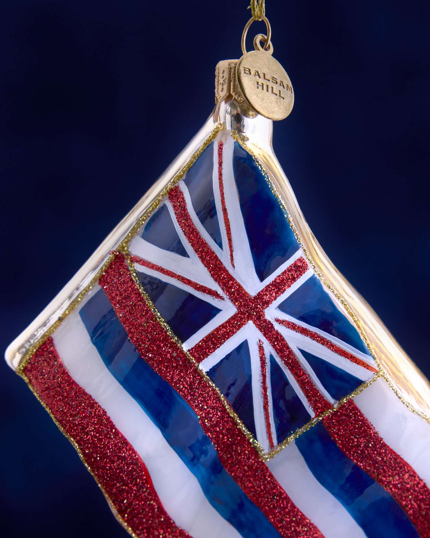 Balsam Hill Studio Hawaii State Flag Ornament