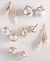Winter Wishes Rose Gold Ornament Set 12 Pieces by Balsam Hill SSC 10
