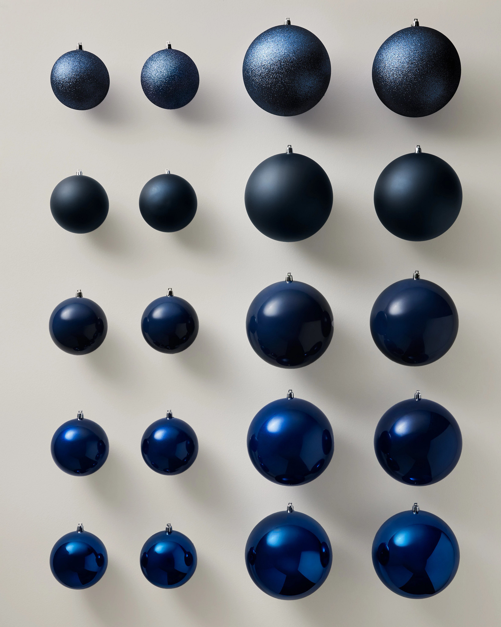 Midnight Blue BH Signature Shatter-Resistant Ornaments