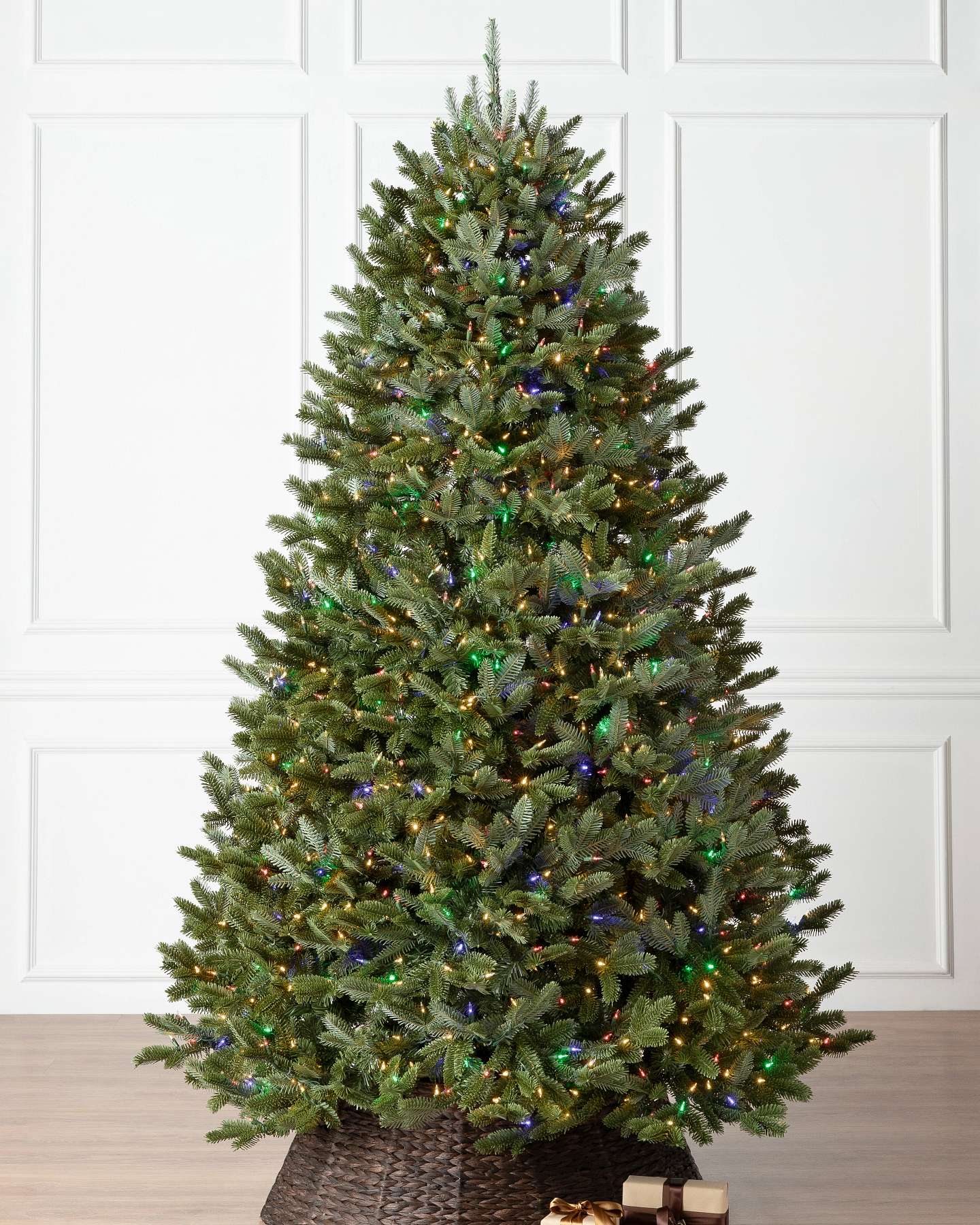 Balsam Hill Fraser Fir Artificial Christmas Tree LED Colour Plus Clear Lights Display