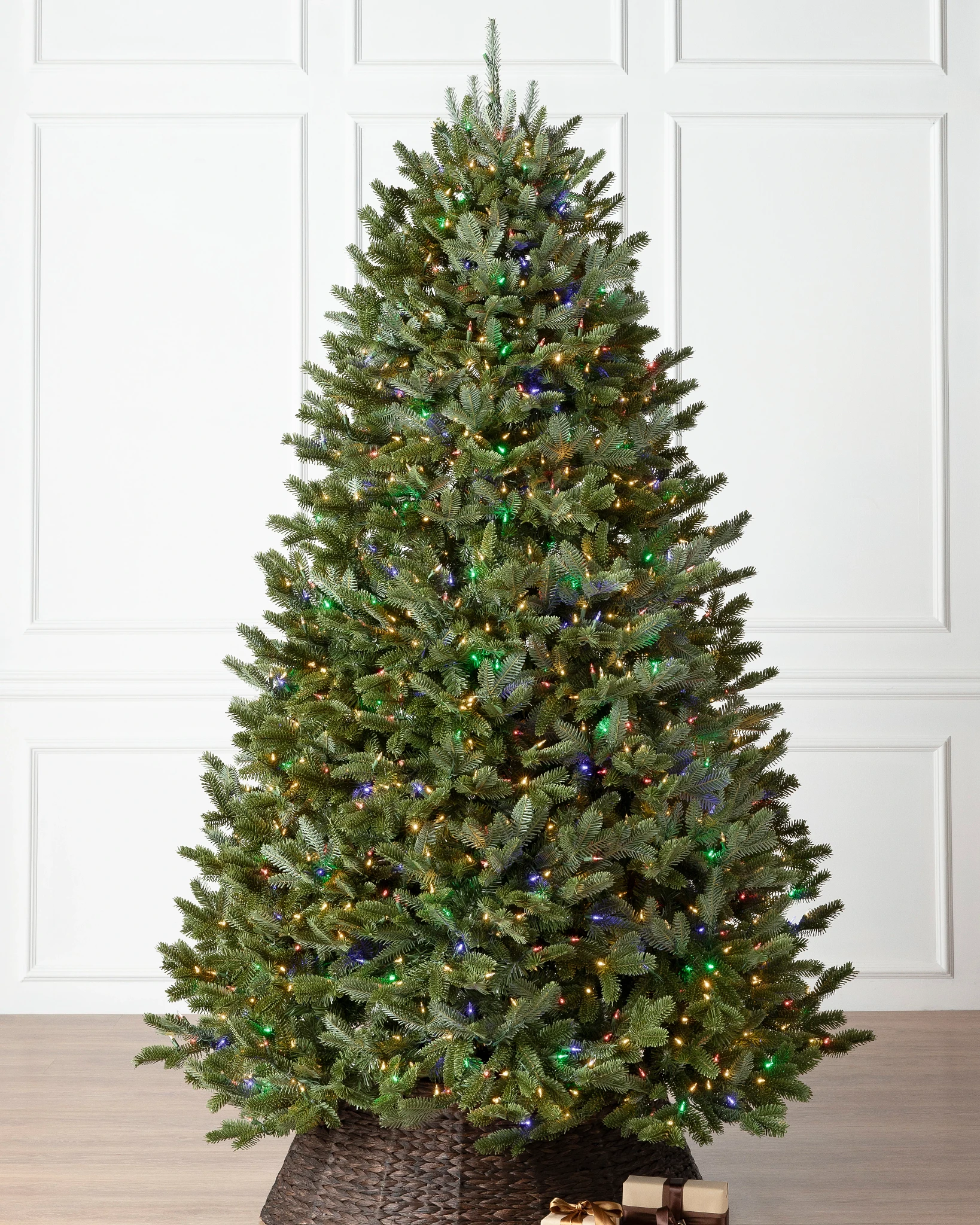 Balsam Hill BH Fraser Fir Narrow Pre-Lit Christmas Tree