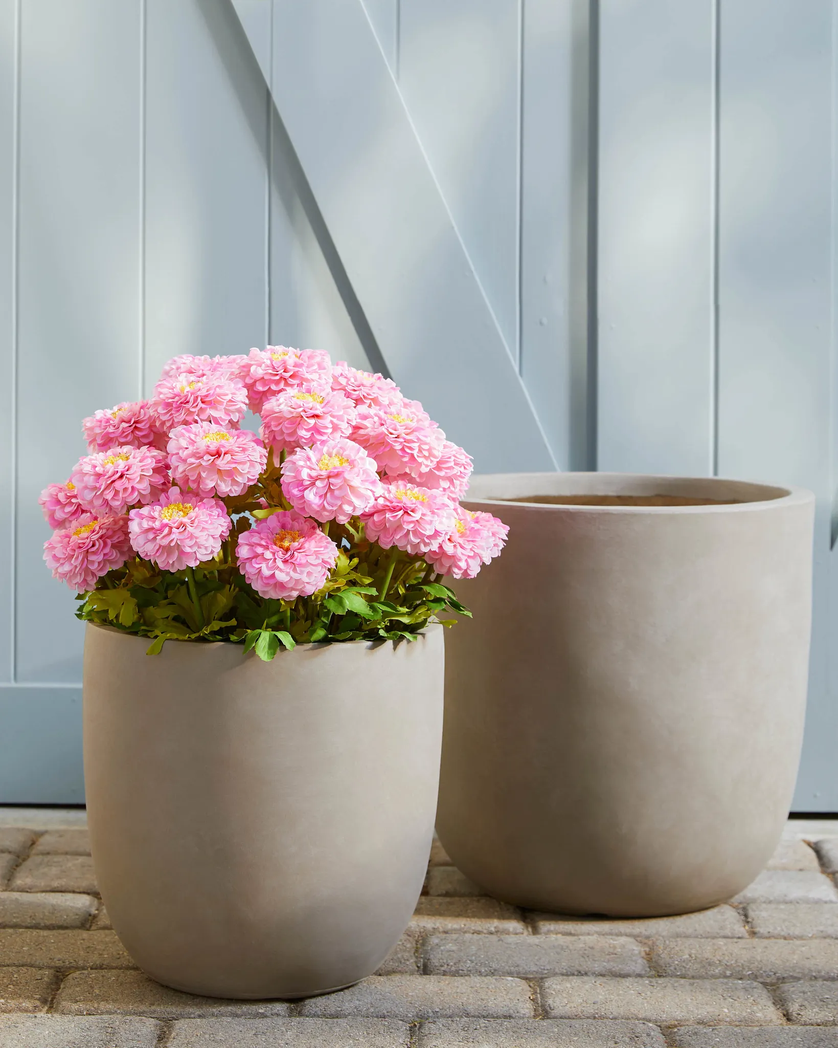 Outdoor Grecian Planters