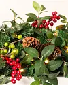 Bay Laurel with Mixed Berries Garlands 2 Pack by Balsam Hill Closeup 10