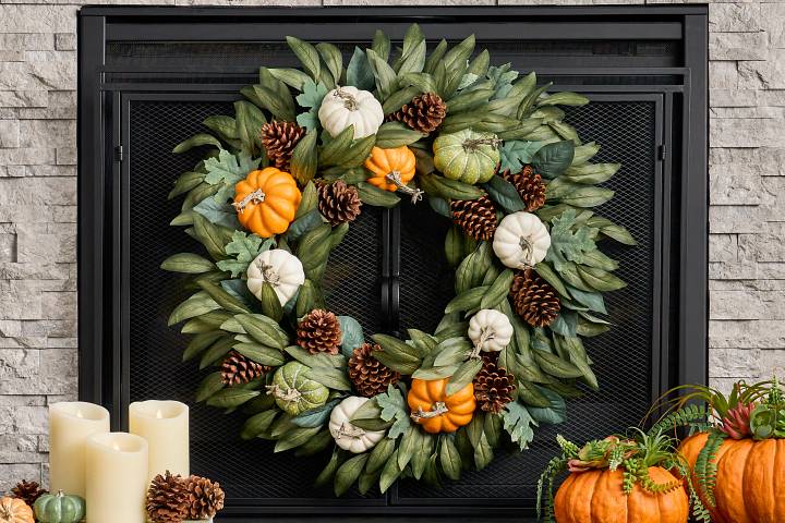 Fall wreaths online for front door