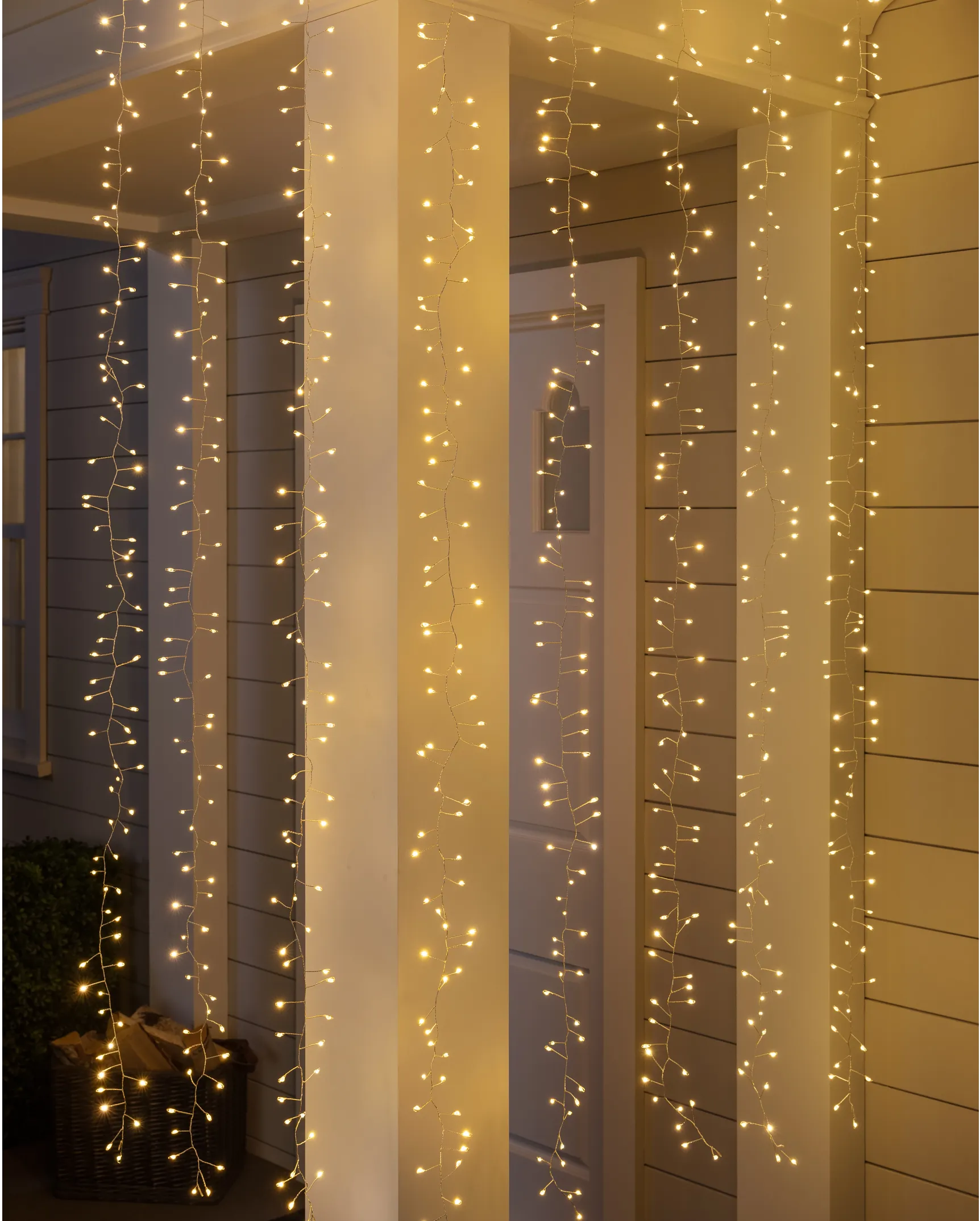 Cluster Christmas Curtain Fairy String Light