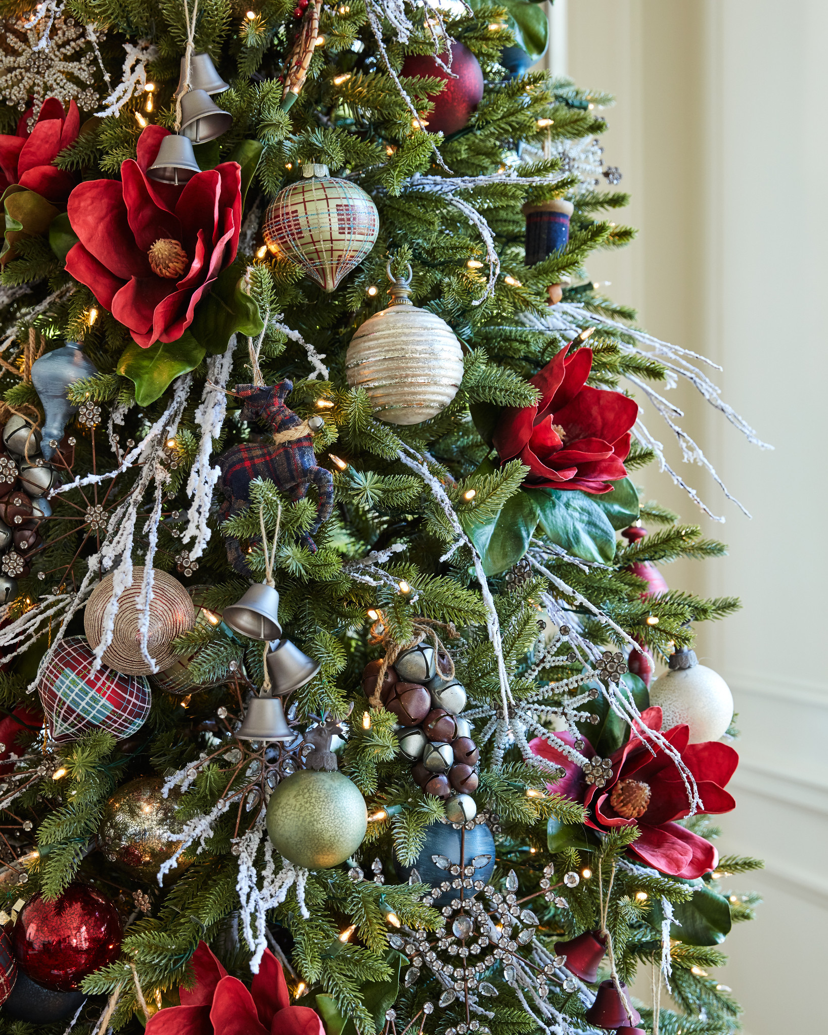 Silverado Slim™ Flip Artificial Christmas Trees Balsam Hill