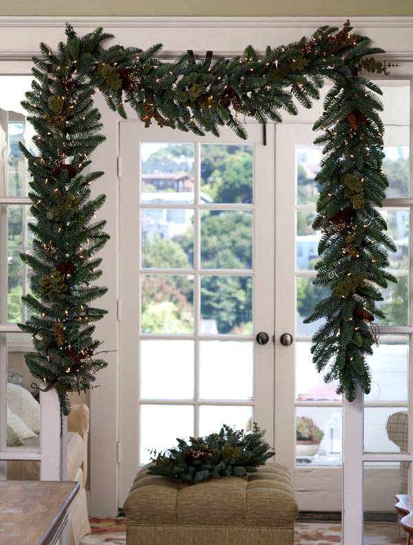 Double Door Christmas Garland Hanger | Balsam Hill
