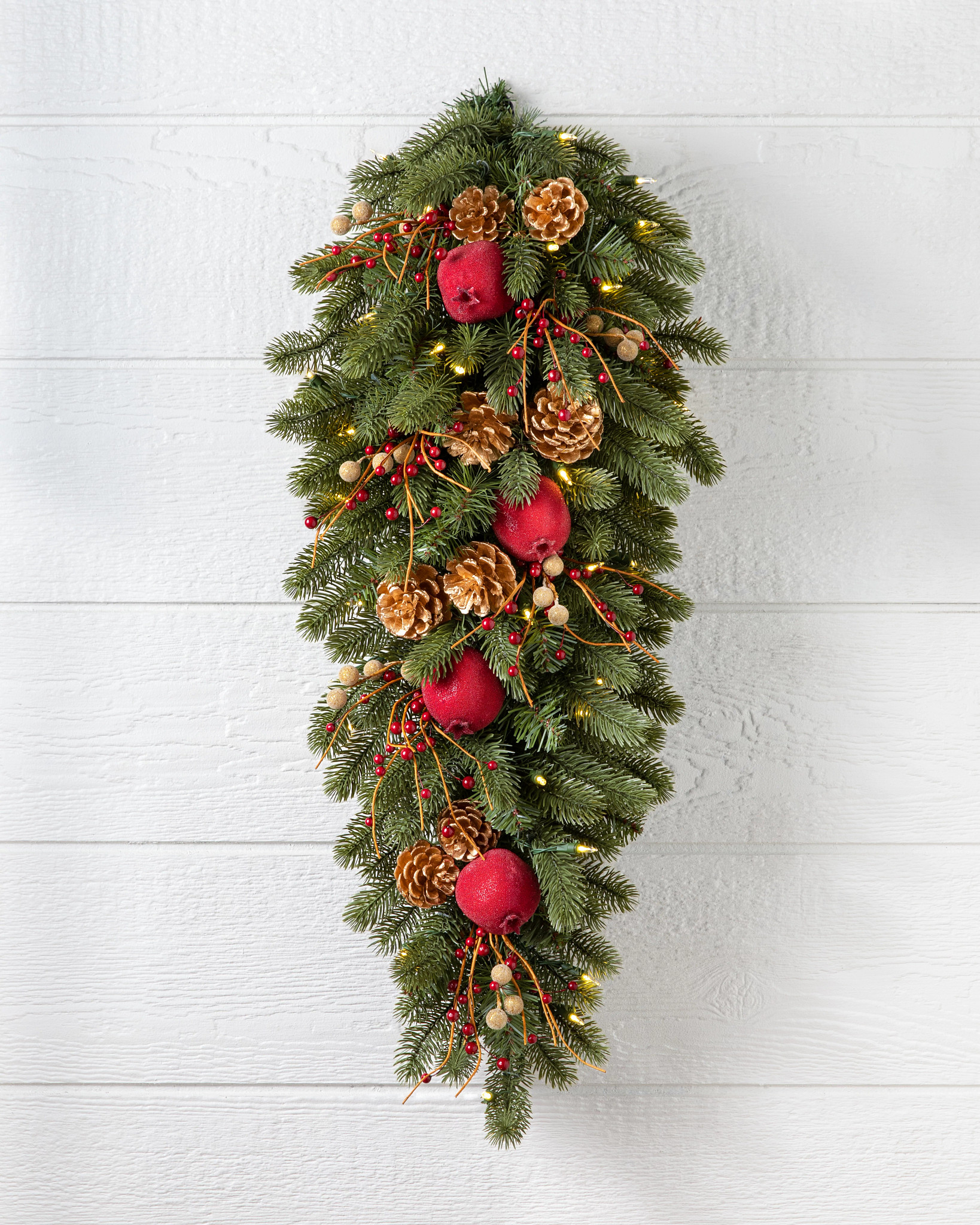 Vermont White Spruce® Bordeaux Swag