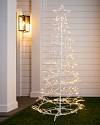 6ft Outdoor LED Spiral Birch Tree by Balsam Hill SSC