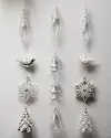 Nordic Frost Crystalized Ornaments by Balsam Hill SSC