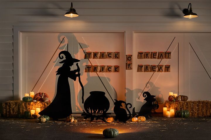 garage halloween decorating ideas