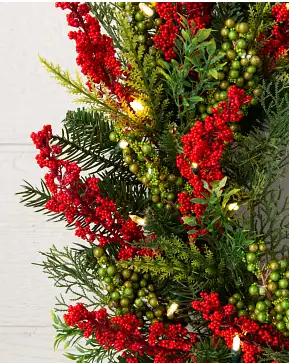 Outdoor Berry Burst Garland Outdoor Berry Burst Garland