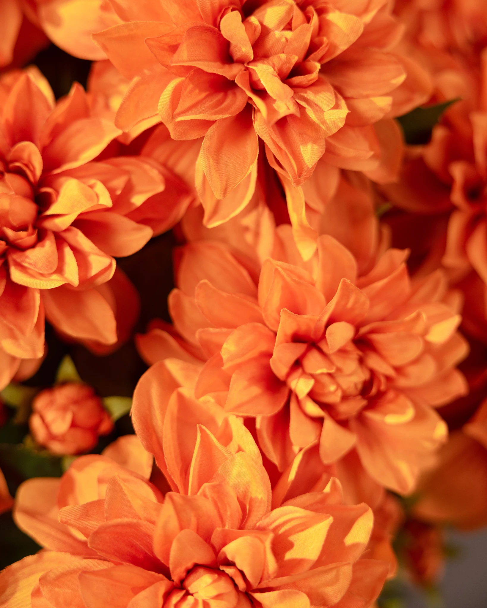 Vibrant Dahlias Artificial Fall Foliage | Balsam Hill