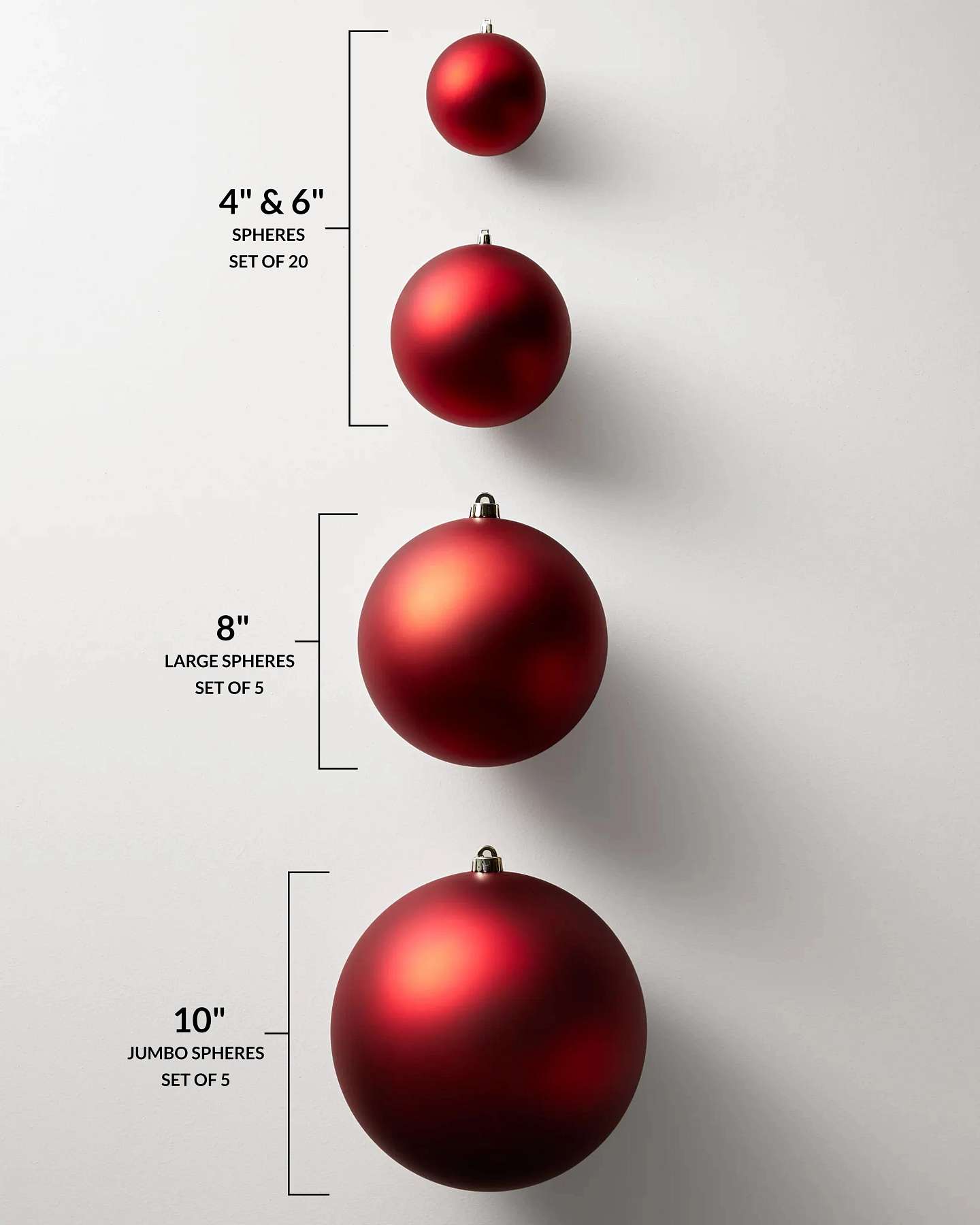 Red BH Signature Shatter-Resistant Ornaments