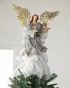 Silver Angel Tree Topper by Balsam Hill