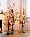 Halloween Glitter LED Twig Tree Lifestyle 10 by Balsam Hill