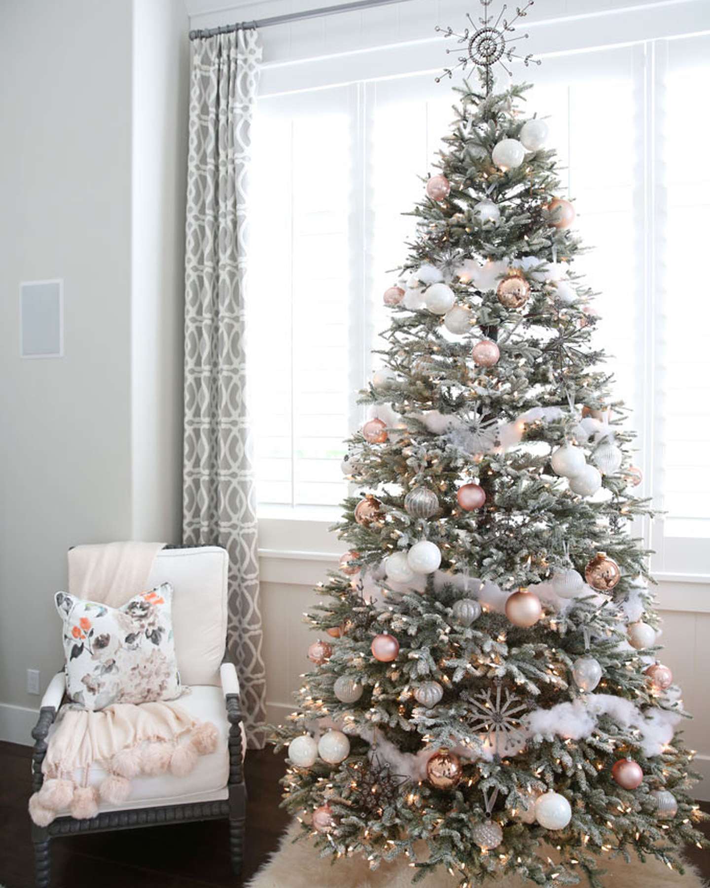 Balsam Hill Frosted Fraser Fir Artificial Christmas Tree The Sunny Sideup Blog Feature